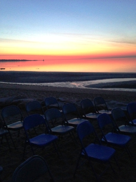A sunrise at Greenwich Point